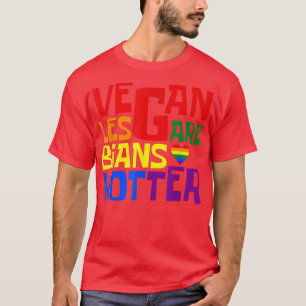 Vegan-Lesbiskar är hetare köer Gay Vegans Veganis T Shirt