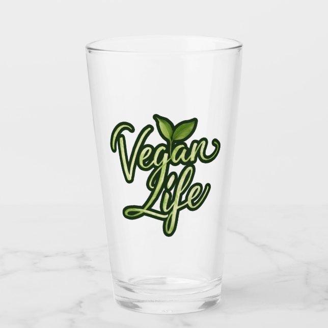 Vegan Life Glaskopp (Framsida)