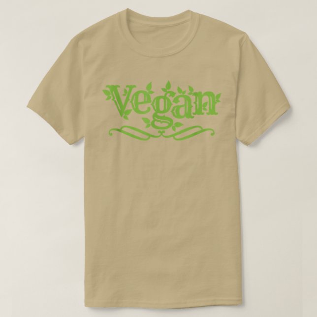 Vegan Lifestyle T Shirt (Design framsida)