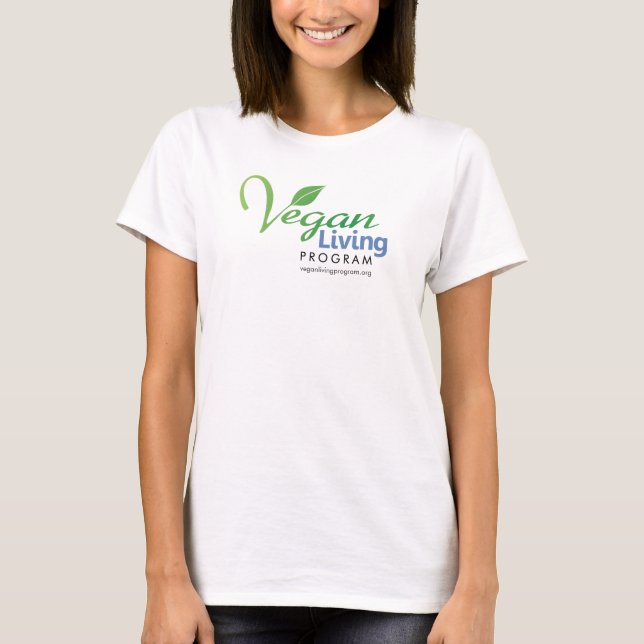 Vegan Living Programme Women's Bella Långärmad T-shirt (Framsida)
