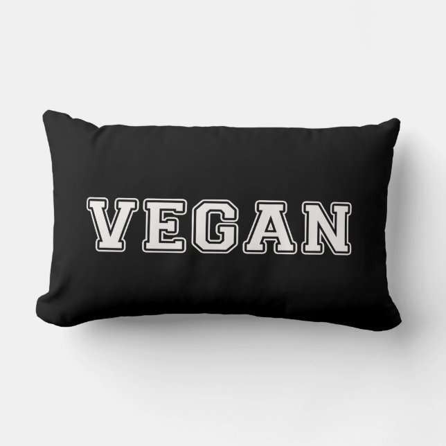 Vegan Lumbarkudde (Framsida)