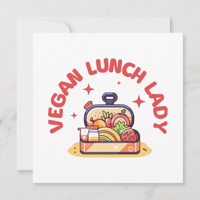 VEGAN LUNCH LADY'S (Framsida)