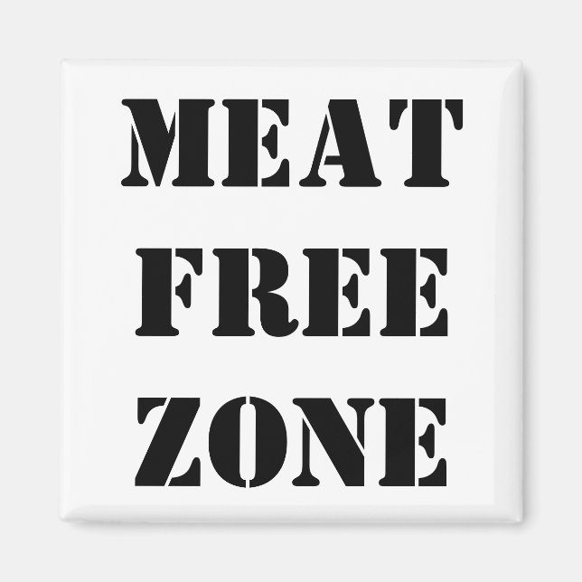 Vegan magnet (Framsidan)