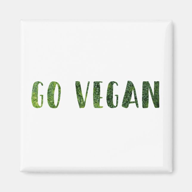Vegan Magnet (Framsidan)