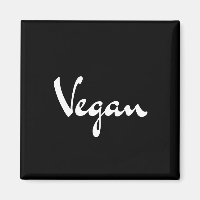 Vegan Magnet (Framsidan)