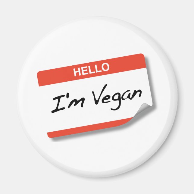 VEGAN MAGNET (Framsidan)
