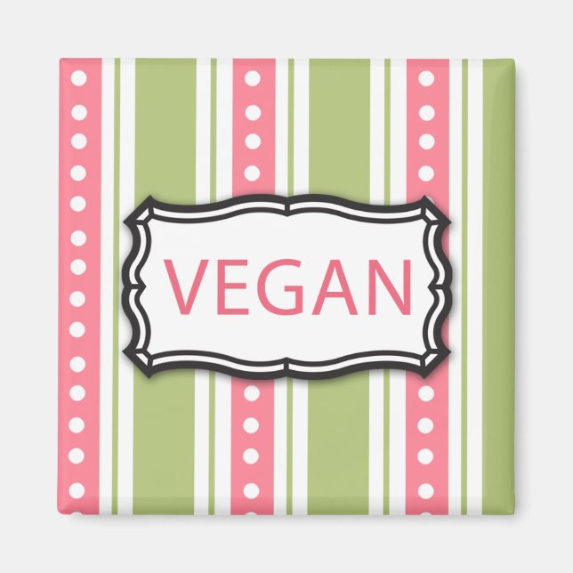 Vegan Magnet (Framsidan)