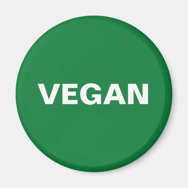 VEGAN MAGNET (Framsidan)