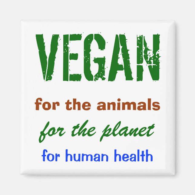 VEGAN MAGNET (Framsidan)