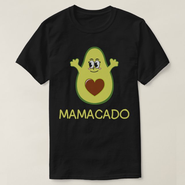 Vegan Mamacado T Shirt (Design framsida)
