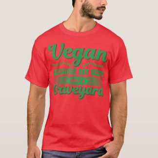 Vegan Meatless Vegetarian Veganism Herbiver Vag T Shirt