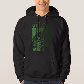 Vegan Melanin Queen Black Womans African American  Hoodie