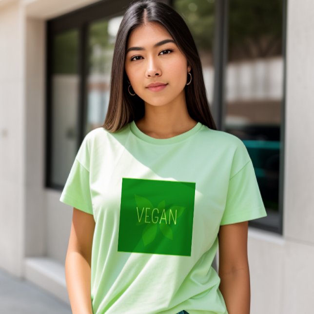 Vegan Message Unisex T-Shirt (Skapare uppladdad)