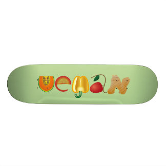Vegan Mini Skateboard Bräda 18,5 Cm