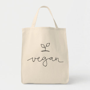 Vegan Minimalistic Tygkasse