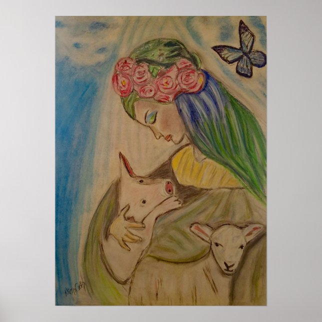 Vegan Mor Poster (Framsidan)