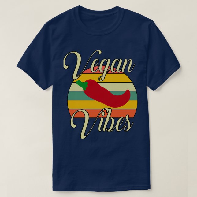 Vegan Motif T Shirt (Design framsida)