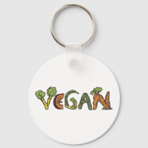 Vegan Nyckelring