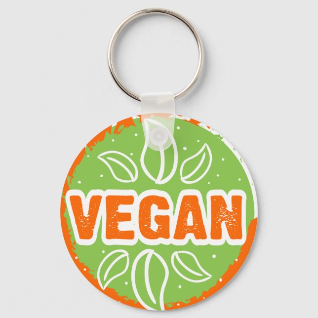 Vegan Nyckelring (Framsida)