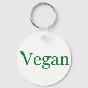 vegan nyckelring