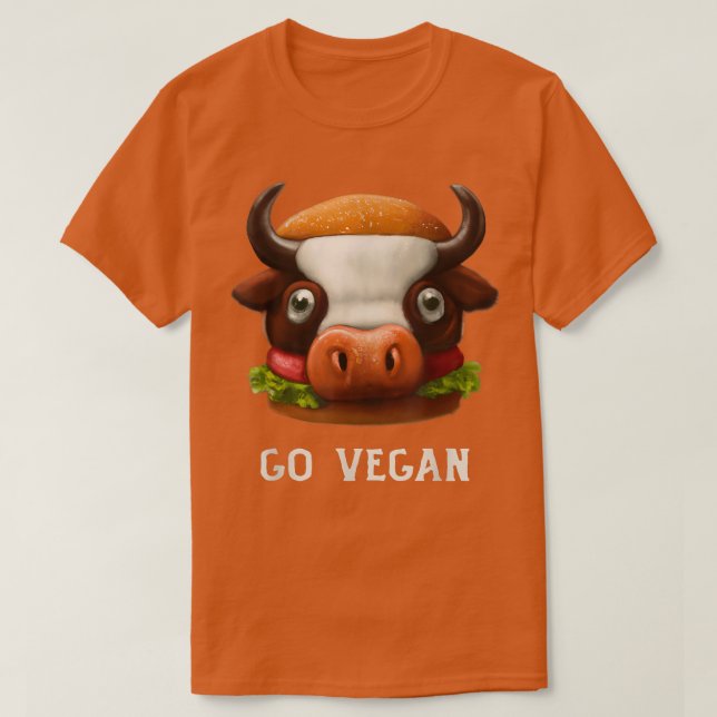 Vegan och Vegetarian Vegiore Plant Based Veggie - T Shirt (Design framsida)