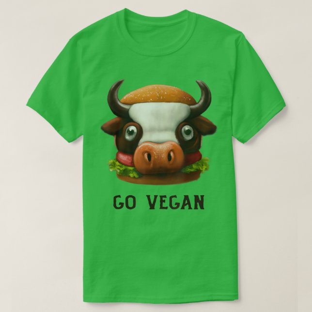 Vegan och Vegetarian Vegiore Plant Based Veggie - T Shirt (Design framsida)