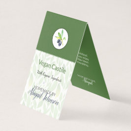 Vegan Oljeolja Hemmagjord Bad & Kroppsetikett | Ta Kort