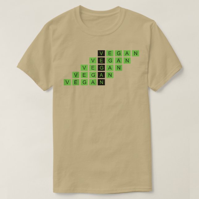 Vegan, Organic, No Meat, Vegan, vegetarian  T Shirt (Design framsida)