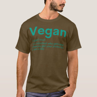 Vegan Plant Based Diet Dino Vegetarian Nature Herb T Shirt