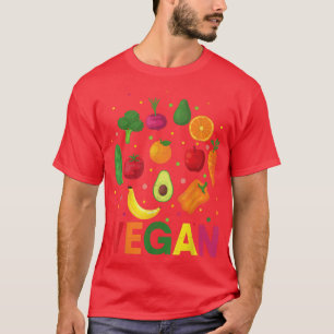 Vegan Plant based Vegetarian Diet Veganism Veggies T Shirt