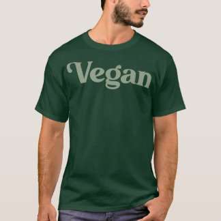 Vegan Plant-Baserat Diet Dino Vegetarian Nature He T Shirt