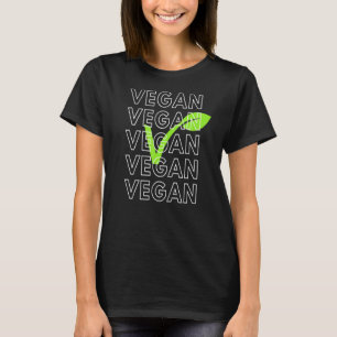 Vegan Plant-Baserat Protein New Vegan Vegetarian T Shirt