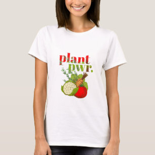 Vegan Plant Power T Shirt