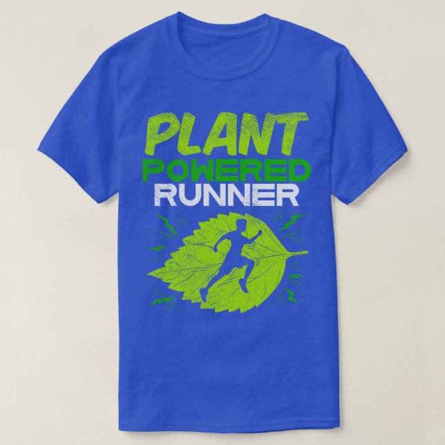 Vegan Plant Powered Springer 2 T Shirt (Design framsida)