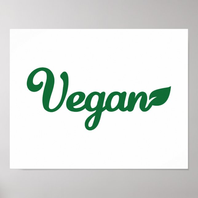 Vegan Poster (Framsidan)