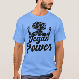 Vegan Power Design Vegetarian Workout T Shirt