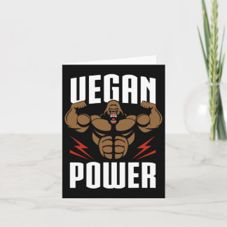Vegan Power - Gorilla Workout and Gym Bodybuilding Kort