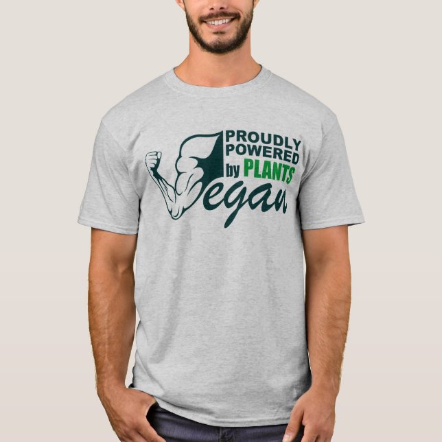 Vegan: Proudly drivit av växter Tröja (Framsida)