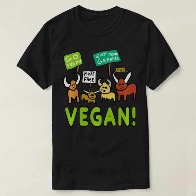 Vegan Pullover T Shirt (Design framsida)