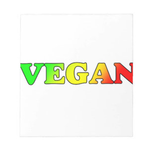 Vegan Rasta Anteckningsblock