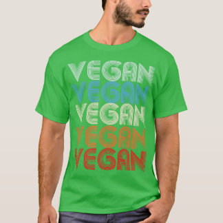 Vegan Retro T Shirt