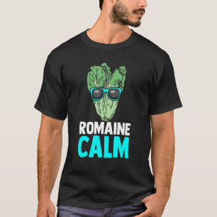 Vegan Romaine Lugn Lettuce Hel Food Plant Based T Shirt