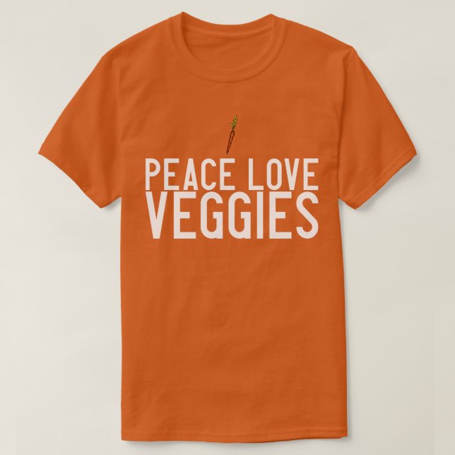 Vegan rot Gift 1 T Shirt (Design framsida)