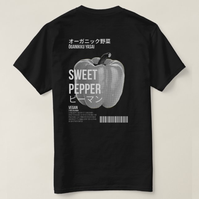 VEGAN-SAMLING T SHIRT (Design baksida)