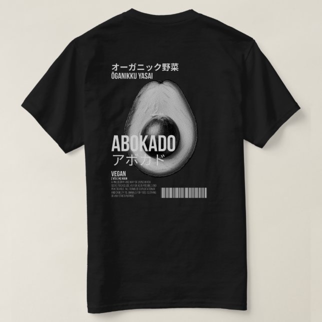 VEGAN-SAMLING T SHIRT (Design baksida)