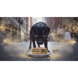 VEGAN SAUSAGE ROCKS - FUN POSTER