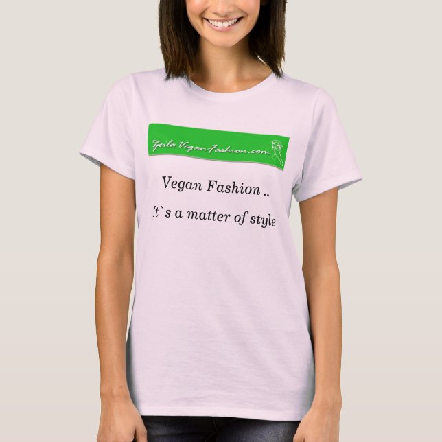 Vegan-shirt T Shirt (Framsida)
