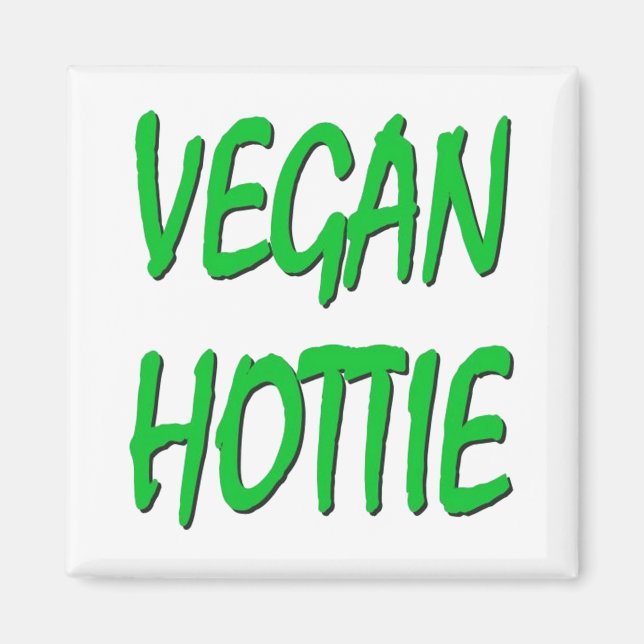 VEGAN SNYGGING Magnet (Framsidan)