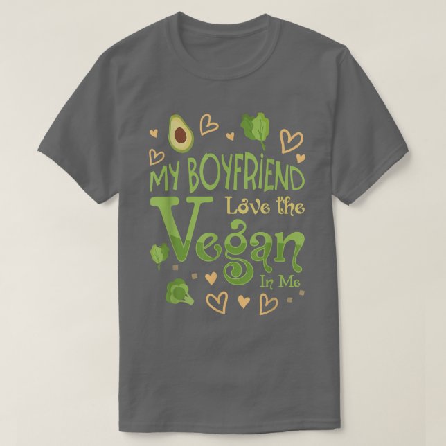 Vegan Soy Avocado Broccoli Plant Lifestyle V T Shirt (Design framsida)