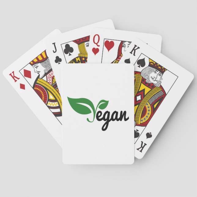 Vegan Spel Kort (Baksidan)